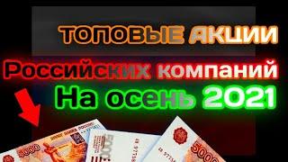 Лучшие российские акции на октябрь 2021