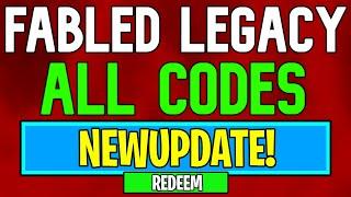 New Fabled Legacy Codes | Roblox Fabled Legacy Codes (July 2024)