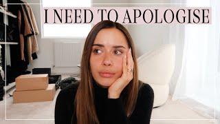 I NEED TO APOLOGISE... | Suzie Bonaldi