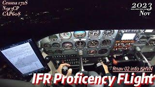 Instrument Proficency Flight to New Haven KHVN