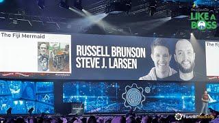 Russell Brunson & Steve J. Larsen At Funnel Hacking Live 2022