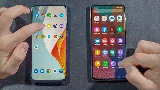 OnePlus Nord N100 vs Samsung A51 Comparison Speed Test