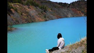 Красоты Сахалина. Голубое озеро
