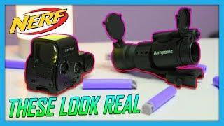 Realistic Tactical Nerf Scopes and Gear!