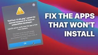 Quick Fix: App Cannot Be Opened Because It Is From An Unidentified Developer