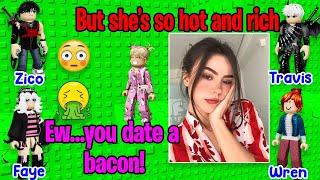  TEXT TO SPEECH  My Bacon Girlfriend Is Actually A Famous Model  Roblox Story