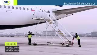 seguridad en plataforma en aeropuerto