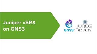 02# Add Juniper vSRX 20.1R1 on GNS3 and The Initial Configuration