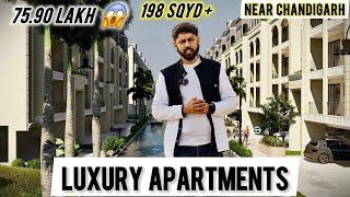 75.90 Lakh 3 BHK Luxury Flats near Chandigarh  | 198 SqYd Dream Home Tour in Zirakpur