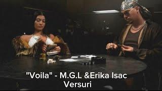 "VOILA" - ERIKA ISAC × M.G.L (versuri/lyrics)