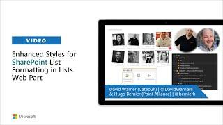 Enhanced Styles for List Formatting in Lists Web Part