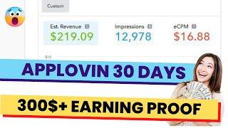 300$+ Applovin Earning Proof Dekha Kya? | Unity vs Applovin | Applovin vs admob |