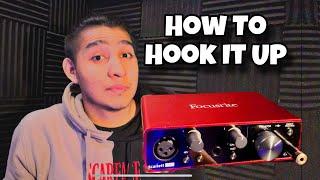 How To Set up The Focusrite Scarlett Solo (3rd Gen) Step By Step