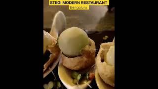 stegi modern Indian veg restaurant #shorts #bangalorefood