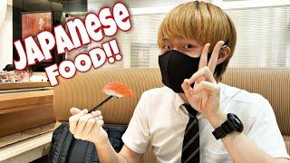 Eating Japanese Food For The First Time || जापान का खाना || #Indianinjapan #sushi #japanesefood