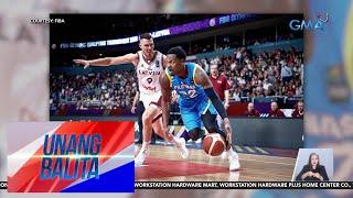 Gilas Pilipinas, wagi kontra-Latvia sa FIBA Olympics Qualifying Tournament, 89-80 | Unang Balita