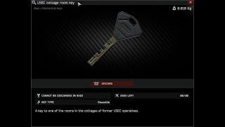 Escape from Tarkov - NEW USEC Cottage Room Key (Location/ Inside)