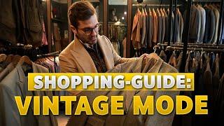 Vintage Kleidung für Männer: Tipps & Styling