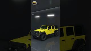 Canis Terminus Customization (Jeep Wrangler) - GTA 5 Online #shorts