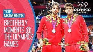 The Best Brotherly Moments at the Olympics Games | Top Moments