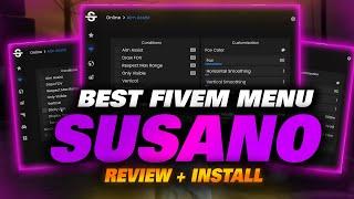 SUSANO BEST FiveM PVP Menu! | FULL GUIDE | Tgmodz.com