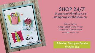 Attention Shoppers with Stamp Crazy with Alison!