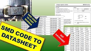 {546} How to Decode SMD CODE Into Part Number & Datasheet