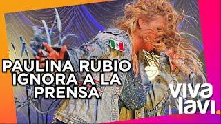 Paulina Rubio causa zafarrancho al salir de concierto | Vivalavi MX