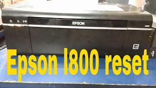 Epson l800 Reset