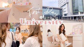 My First Day of *offline* University! Productive Day: Balancing School, Life & Work | Phoebe Mulyana