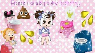 The gacha family season4 ep15 Emma starts potty training/Zoe's stomach ache