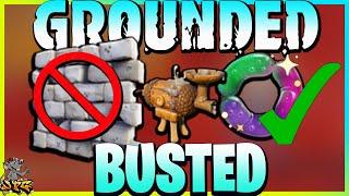 GROUNDED BUILDING IS BUSTED! Get Infinite Trinkets! What Is happening With Grounded?