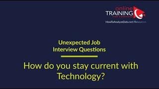 Unexpected Job Interview Questions & Answers