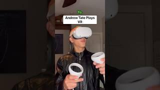 Andrew TATE Plays VR #comedy #satire #andrewtate #funny