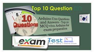 Arduino Uno Questions and Answers |Part 1 | Top 10 MCQ viva Arduino for exam preparation