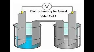 A level Electrochemistry (video 2 of 2) THIS IS A LONG LESSON- SPLIT IT UP INTO A FEW VIEWS!