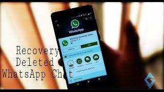 How To Recover Deleted Whatsapp Messages Quick And Easy Way -2018