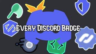 Every Discord Badge | [2023]