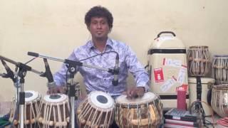 #Tabla #Bollywood #Coversong VISHWAROOPAM Chandrajith Tabla Man | Naan | Main Radha Teri TABLA COVER