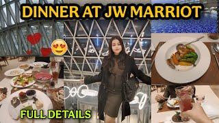 BEST DINNER  JW MARRIOT HOTEL  || HONEST REVIEW