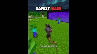 Safest Base  Troll Face | Minecraft