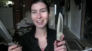 my knife collection - r u in danger? I'm a tease xoxo