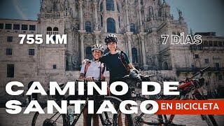 Camino de Santiago en BICICLETA | 755 KM | 7 DÍAS | PAULA GONZÁLEZ