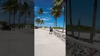 My friend on rollerbladesRollerblading along the waterfront️ Nice roller skating