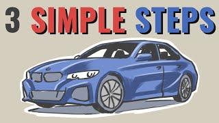 How to Draw a Car for Beginners