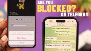 How to Know if Someone Block You on Telegram! [Who Blocked]