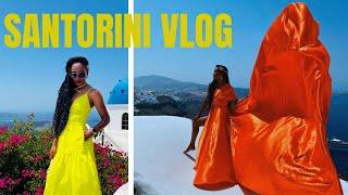 Exploring Santorini: Oia sunset overrated? Flying dress photoshoot disaster, volcanic sites & more!