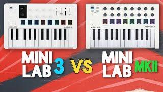 Arturia Minilab 3 vs. Minilab mkii - Is MiniLab3 worth the upgrade??