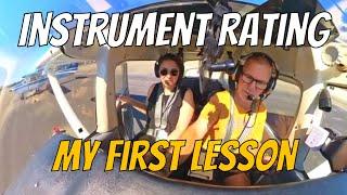 ‍️My Instrument Rating (Flight #1) #pilot #aviationadventures