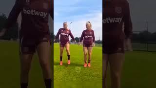  Alisha Lehmann twerks with team mate #twerk #sexy #asmr #shorts #trending #football #girltwerking